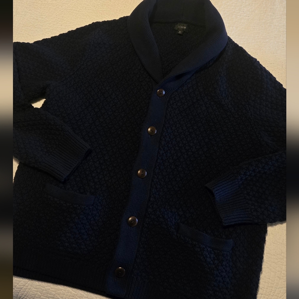 J. Crew Cardigan, Size XL - Picture 5 of 8